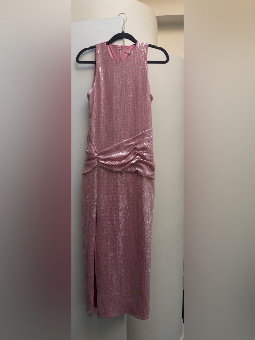 Hutch Lumi Pink Sequin dress